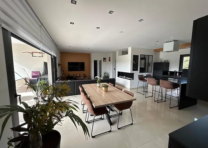 Maison Moderne Au Calme Proche Montauban Toulouse 别墅 Orgueil